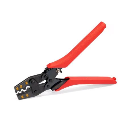 Пресс-клещи КВТ ПК-16у с матрицей для опрессовки неизолированных медных наконечников до 16 мм (64702) купить в Тобольске