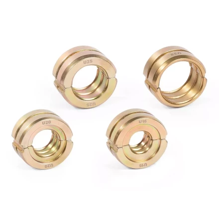 Набор матриц КВТ U (16–32 мм) для опрессовки фитингов на трубы PEX и многослойные композитные трубы (89621) купить в Тобольске