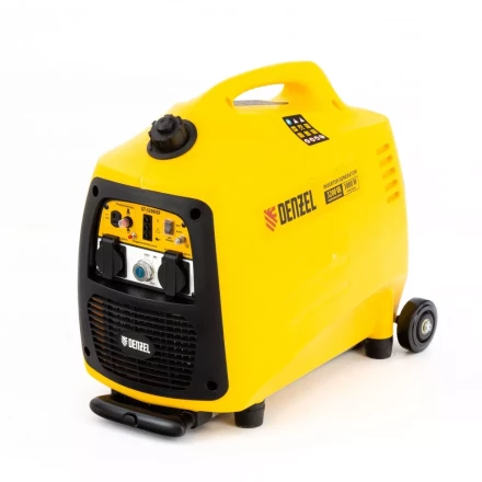 Генератор инверторный GT-3200iSE, 3.2 кВт, 230 В, бак 6 л, закрытый корпус, электростартер Denzel 94703 купить в Тобольске