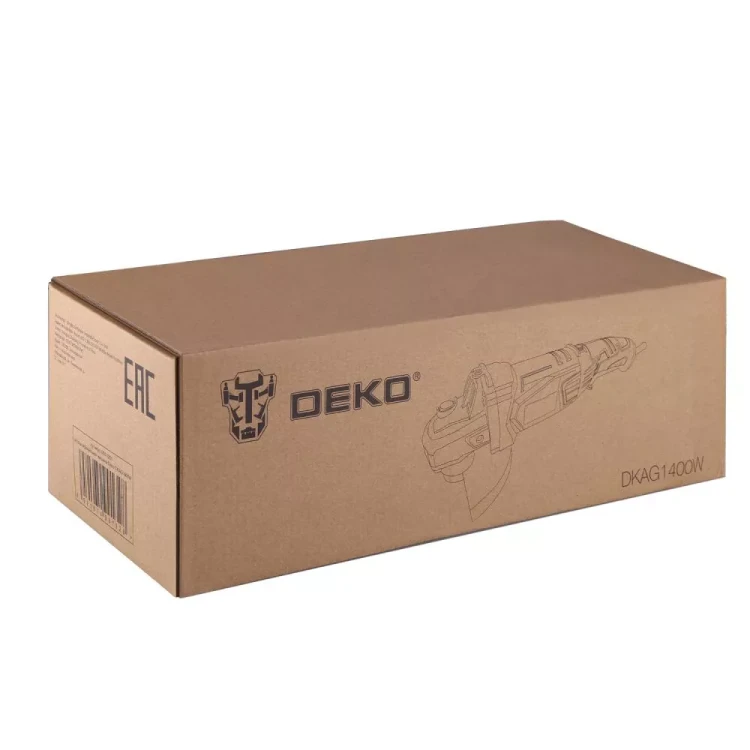 Углошлифовальная машина УШМ DEKO DKAG1400W, 063-2201 купить в Тобольске