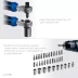 ЗУБР Профессионал-39 набор 39 шт: трещетка, отвертка-битодержатель с насадками (25180) купить в Тобольске