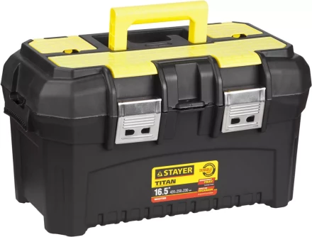 Ящик для инструмента &quot;TITAN-16&quot; пластиковый, STAYER 38016-16 купить в Тобольске