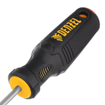 Отвертка PH1х150 мм, CrV, трехкомпонентная рукоятка Denzel 12176 купить в Тобольске