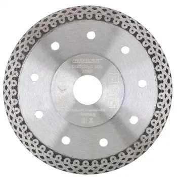 Диск алмазный ф125х22,2мм, тонкий, сплошной, мокрое резание GROSS 73053 купить в Тобольске