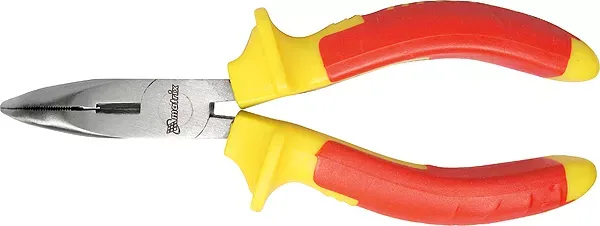 Длинногубцы изогнутые  Insulated 160мм двухкомпонентные рукоятки MATRIX PROFESSIONAL 17472 купить в Тобольске