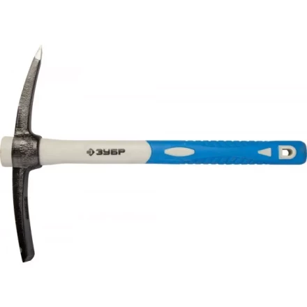 Кирка ЗУБР кованая, с обратной двухкомпонентной фиберглассовой рукояткой, 500г 20175-05 купить в Тобольске