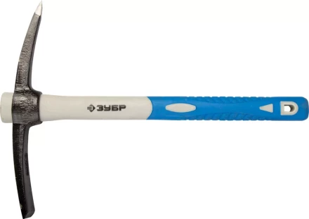 Кирка ЗУБР кованая, с обратной двухкомпонентной фиберглассовой рукояткой, 500г 20175-05 купить в Тобольске