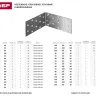 Крепежный угол ЗУБР "МАСТЕР" равносторонний, 80х80х80мм, 1шт 310206-080-080 купить в Тобольске