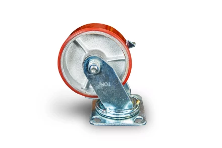 Колесо большегрузное поворотное SCpb 55 125 мм полиуретановое с тормозом (N) 1024152 купить в Тобольске