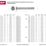 Болт ГОСТ 7798-70, M8 x 60 мм, 3 шт, кл. пр. 5.8, оцинкованный, ЗУБР 303086-08-060 купить в Тобольске