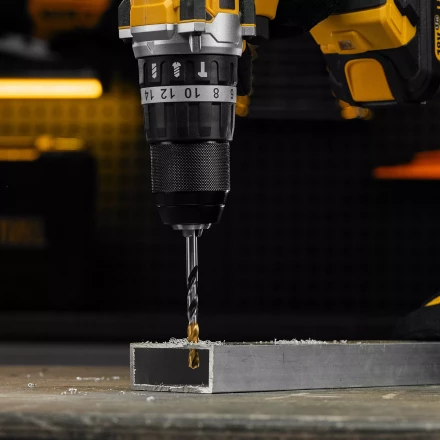 Сверло спиральное по металлу Denzel 6,5 x 93мм, Р6М5, Golden Tip, многогранная заточка, 718279 купить в Тобольске