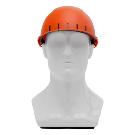 Каскетка защитная &quot;Стиль&quot;, пластиковая, оранжевая Сибртех 89169 купить в Тобольске