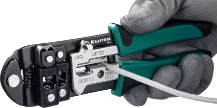 Кримпер RJ для обжима RJ разъемов 22699 купить в Тобольске