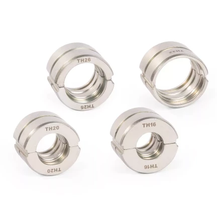 Набор матриц КВТ TH (16–32 мм) для опрессовки фитингов на трубы PEX и многослойные композитные трубы (89622) купить в Тобольске