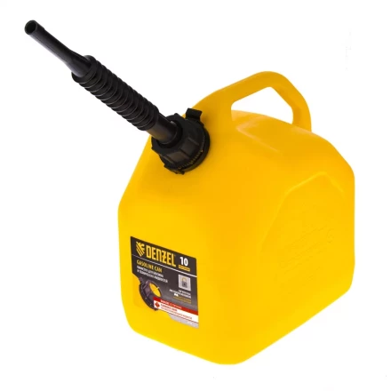 Канистра 10л для ГСМ DENZEL премиум 53129 купить в Тобольске