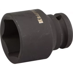 Торцовая головка KRAFTOOL &quot;INDUSTRIE QUALITAT&quot; ударная (1/2&quot;), FLANK, Cr-Mo, фосфатированная, 32 мм 27940-32_z01