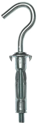 Анкер ЗУБР для пустотелых конструкций оцинкованный, с полукольцом, М4х32х13мм, ТФ6, 2шт 4-302516-04-032 купить в Тобольске