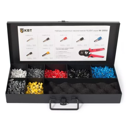 Наборы втулочных наконечников М-2850-0 КВТ купить в Тобольске