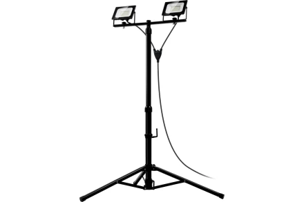 ЗУБР ПСК 30х2, 2 х 30 Вт, 6500 К, IP 65, 1.6 м, светодиодные прожекторы на штативе, Профессионал (57145-2-30) купить в Тобольске