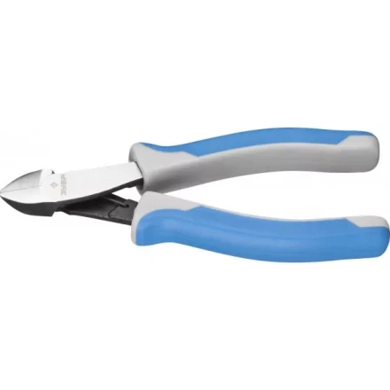 Бокорезы ЗУБР &quot;ПРОФЕССИОНАЛ&quot;, хромоникелевая сталь, двухкомпонентная рукоятка, рез заподлицо, 115мм 22173-6-11 купить в Тобольске